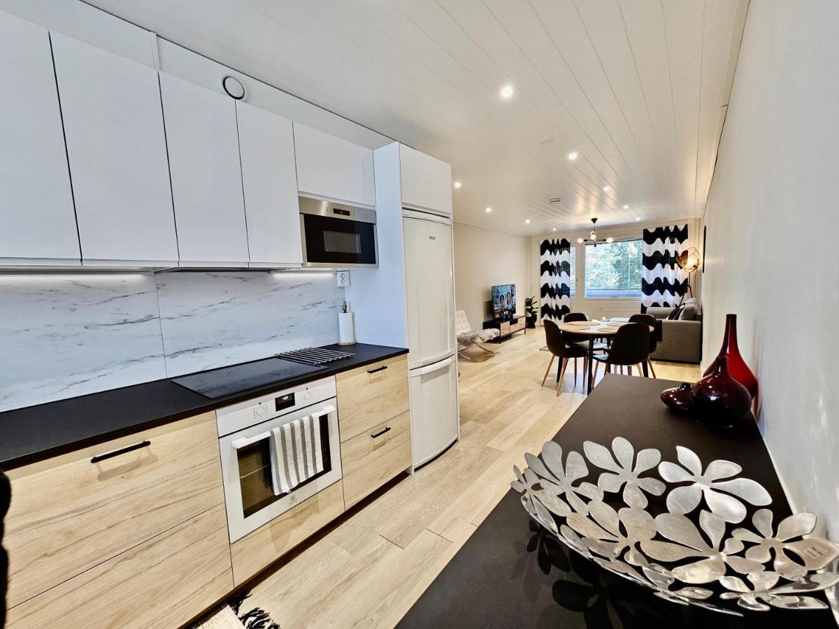 Elegant Apartment With Sauna In The Center Rovaniemi Exteriör bild