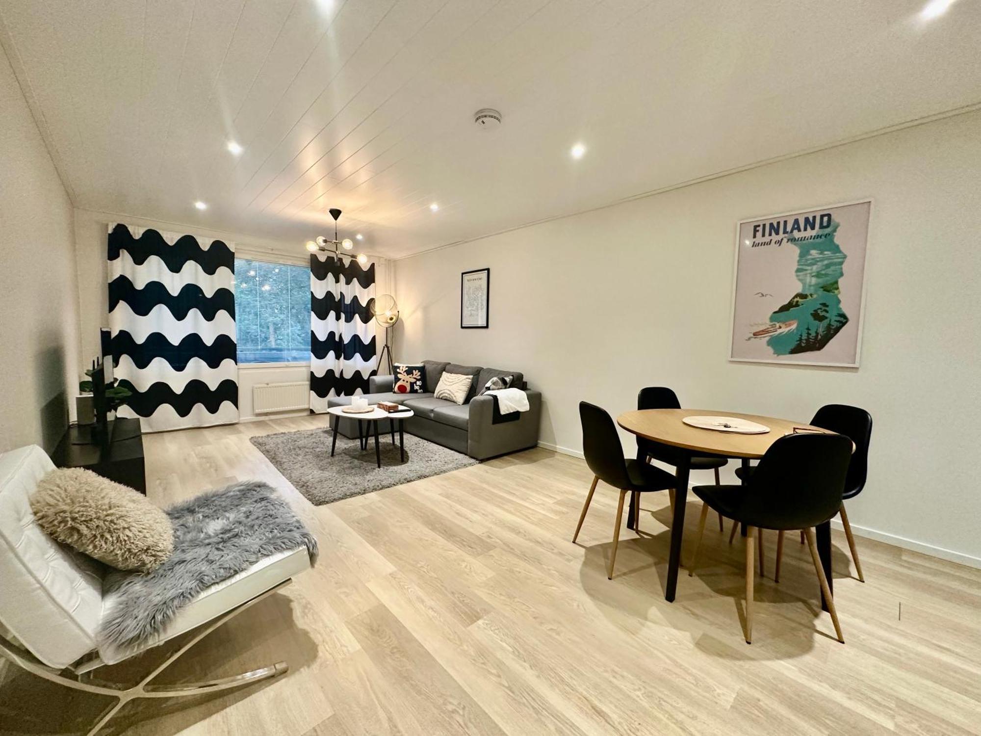 Elegant Apartment With Sauna In The Center Rovaniemi Exteriör bild